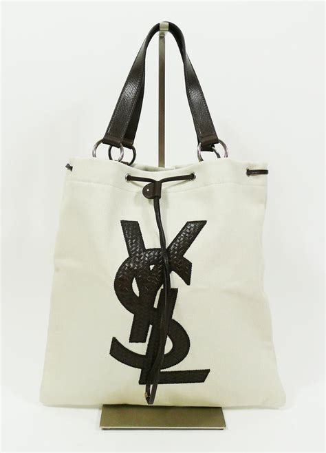 ysl canvas handbag|YSL free tote bag.